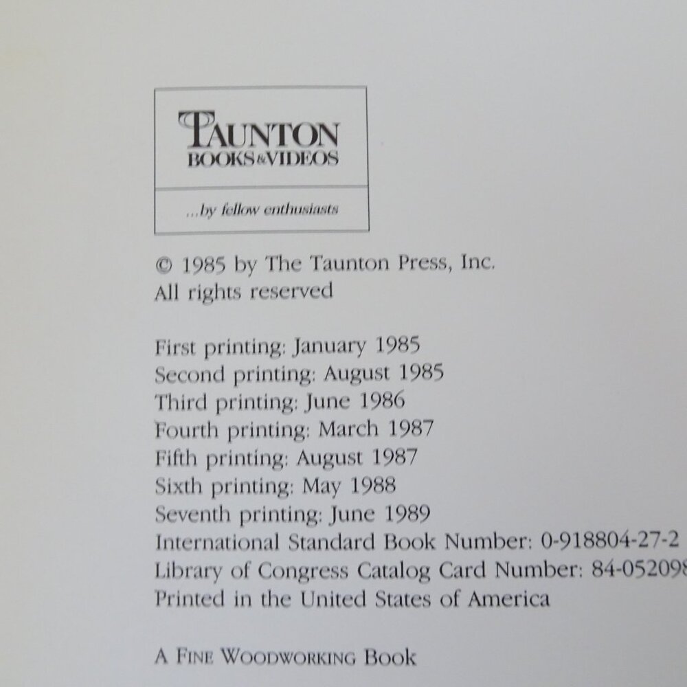 Fine Woodworking on The Small Workshop - Paperback - Picture 3 of 4